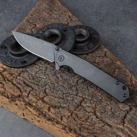 Уцененный товар Нож Ruike P801-SB Limited Edition черный(Поврежденная упаковка) Уцененный товар Нож Ruike P801-SB Limited Edition черный(Поврежденная упаковка)