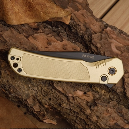 Нож складной Ruike P192-AY бронзовый