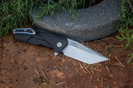 Нож складной Ruike P138-B черный (Витрин. образец)