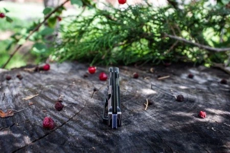 Нож складной Ruike P108-SB черный (Вскрытая, поврежденная упаковка.)