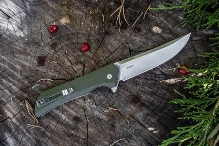 Нож Ruike Hussar P121 зеленый, P121-G