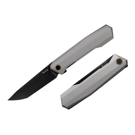 Нож складной Ruike P166-AK серый