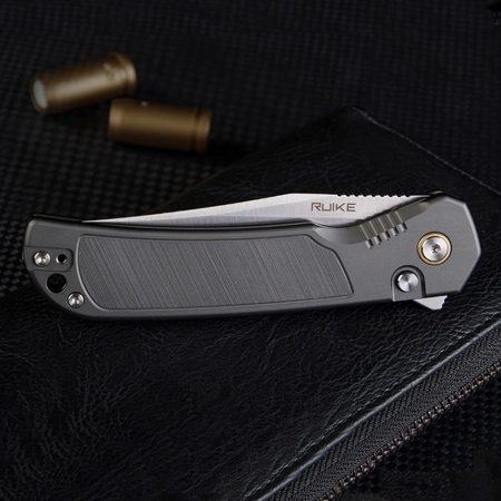 Нож складной Ruike P192-AK серый