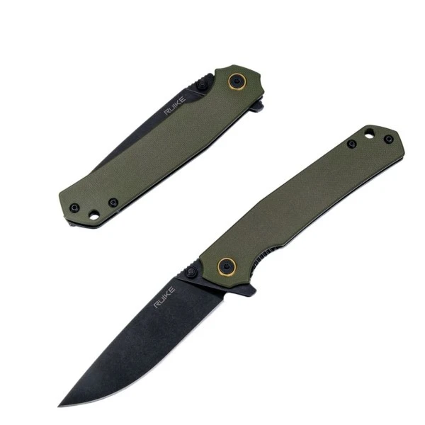 Нож складной Ruike P801-G зеленый (Витрин. образец)