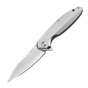 Нож складной Ruike P128-SF серый (Вскрытая, поврежден. упаковка)