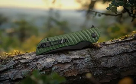 Нож Ruike P123-MG зеленый