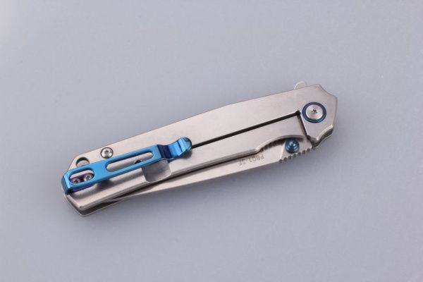 Нож Ruike P801 серебряно-синий, P801-SF